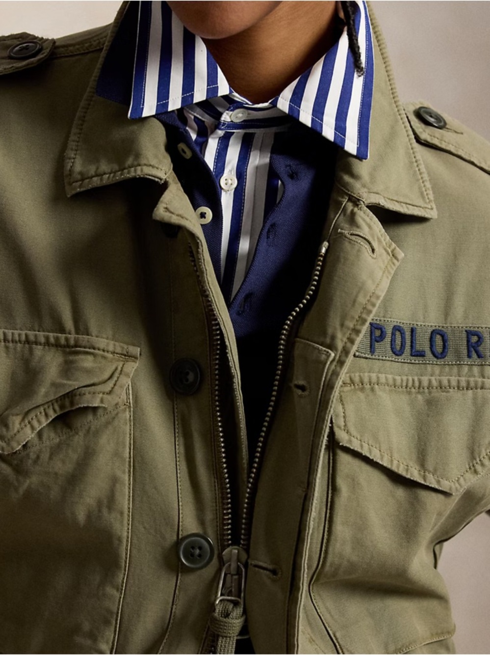 Polo by Ralph Lauren The Iconic Field Military Jacket NWT - Picture 4 of 13